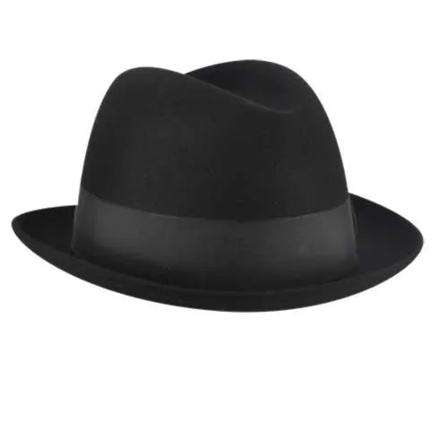 Bailey of Hollywood New Yorker Blues Brothers Wool Felt Fedora -  -