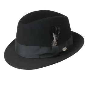 Bailey of Hollywood New Yorker Blues Brothers Wool Felt Fedora -  -