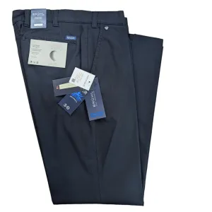 Bruhl Ultralight Cotton Stretch Chino Venice Marine 186130