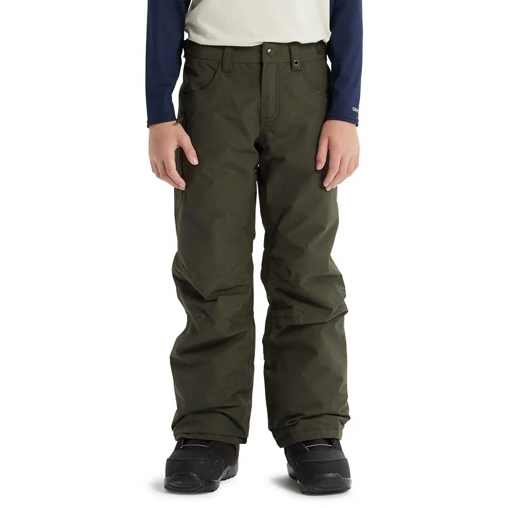 Burton 2022 Barnstorm Kids Pant - Forest Night