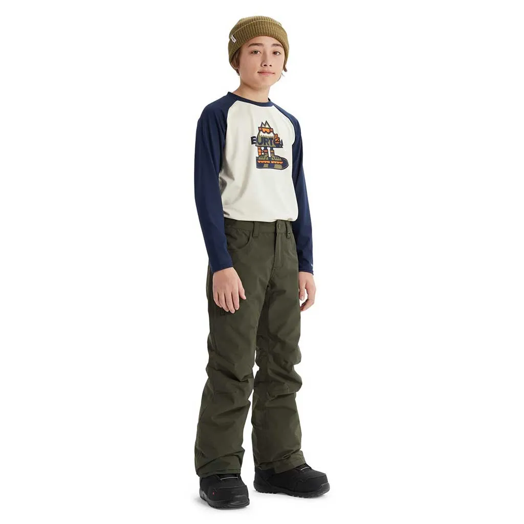 Burton 2022 Barnstorm Kids Pant - Forest Night