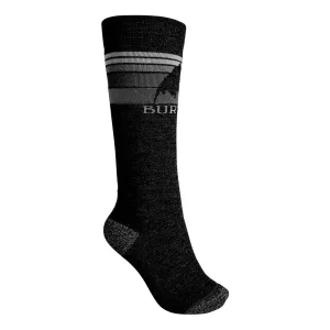 Burton Womens Emblem Midweight Socks - True Black