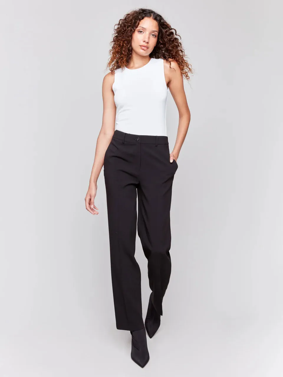 Charlie B Straight Leg Pants - C5511S-838B