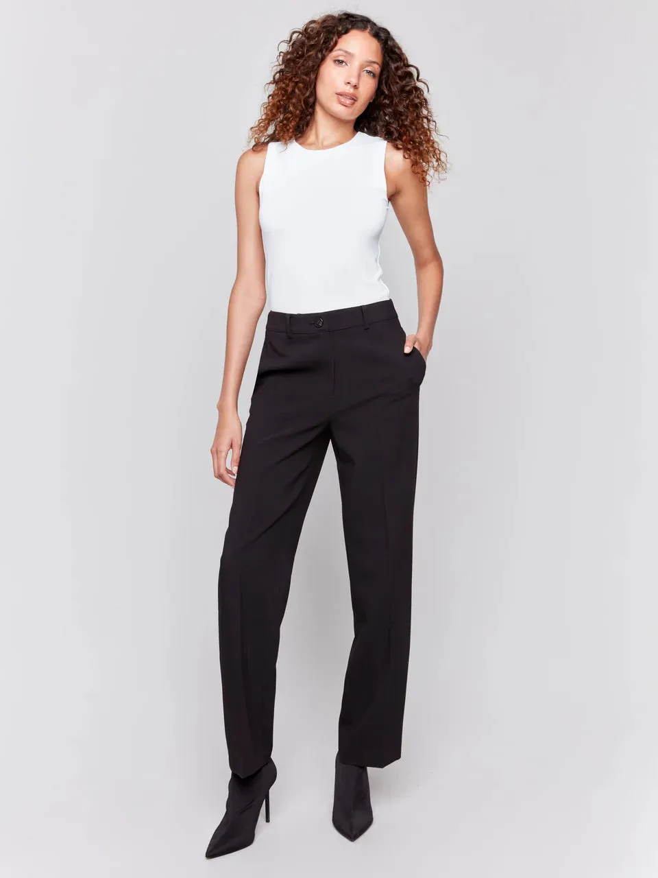 Charlie B Straight Leg Pants - C5511S-838B