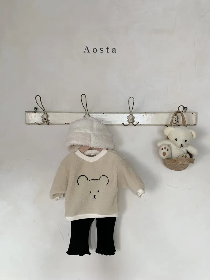 Chocolate Teddy Sweater (Cream)