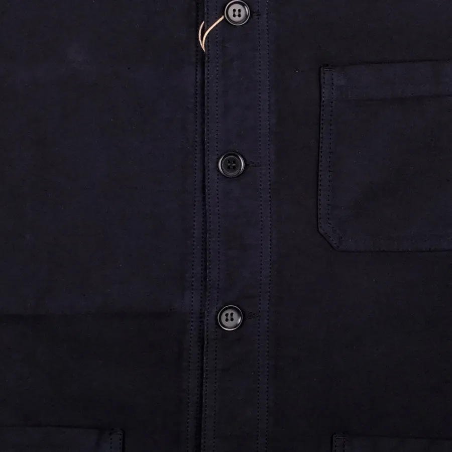 Chore Jacket - French Moleskin - Navy