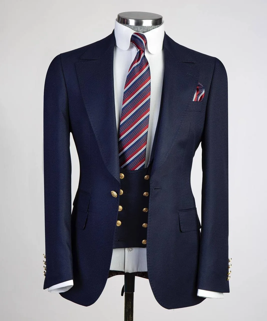 Classic Dark Navy 3 Piece Suit