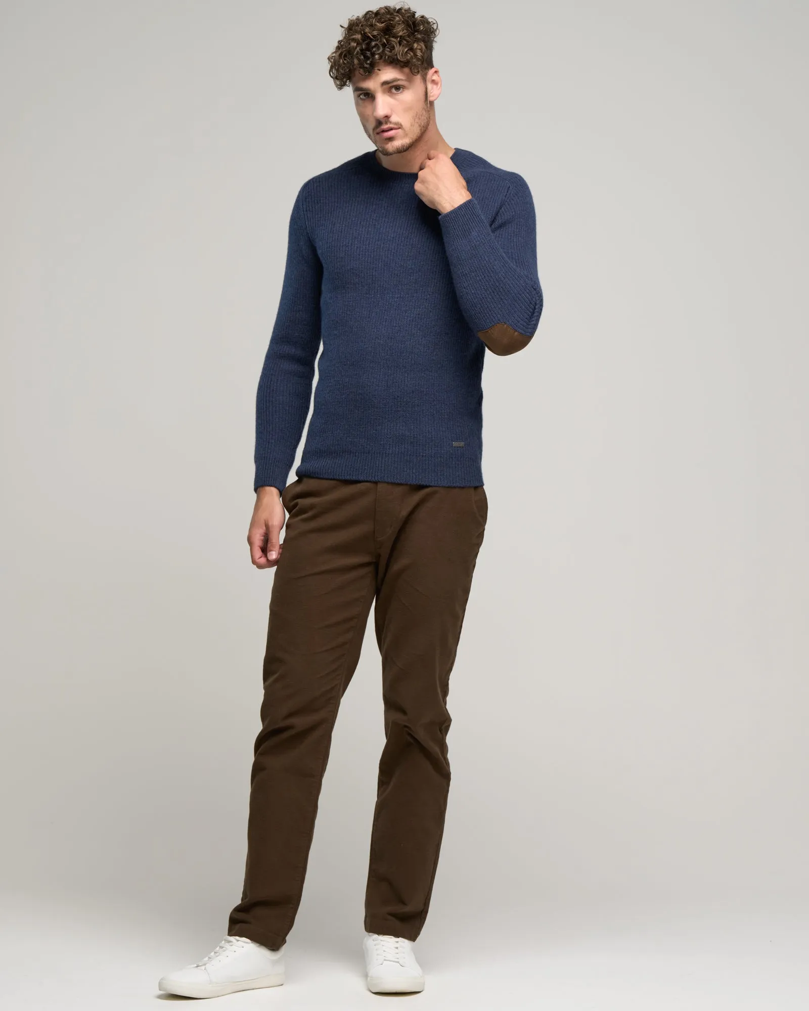 COTTON STRETCH MOLESKIN PANT