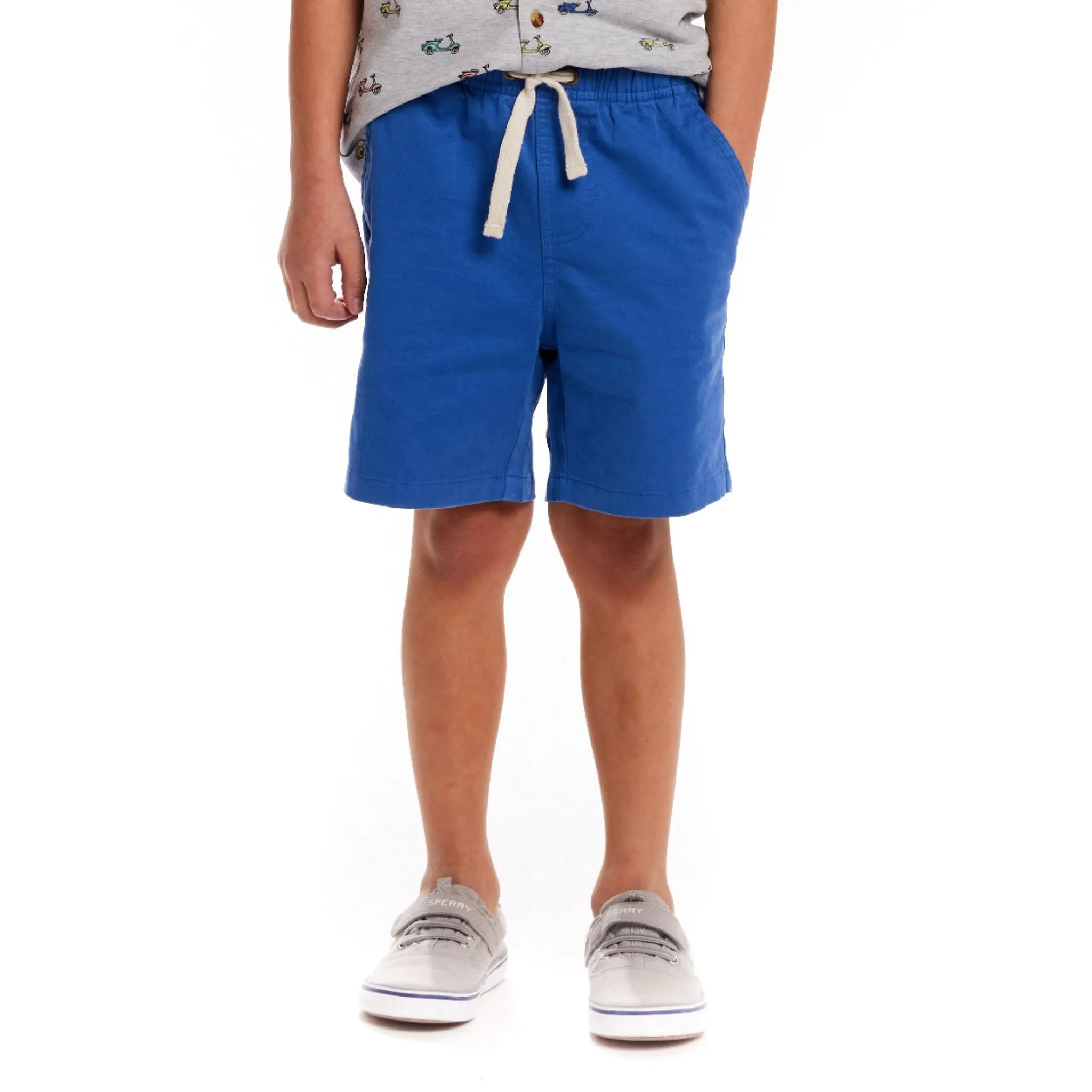 Drawstring Shorts | Blue