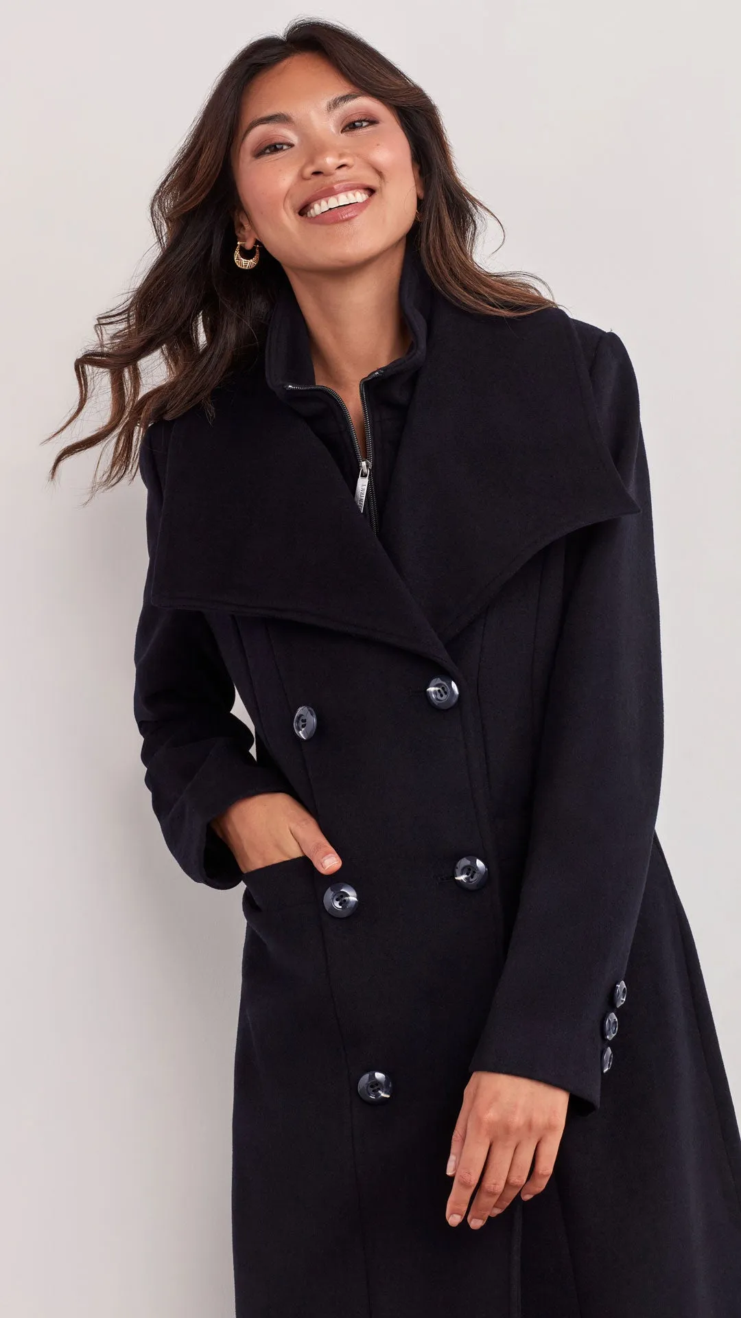 Ellen Tracy Lauren Jacket - Navy