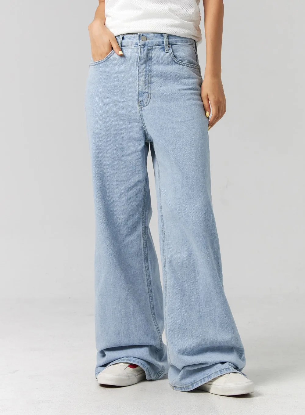 Flared Wide Leg Jeans CG314