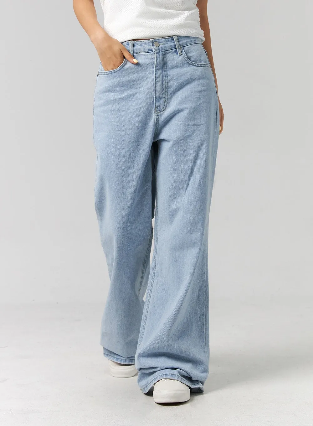 Flared Wide Leg Jeans CG314