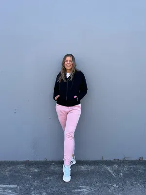 Freedom Track Pants - Dusky Pink