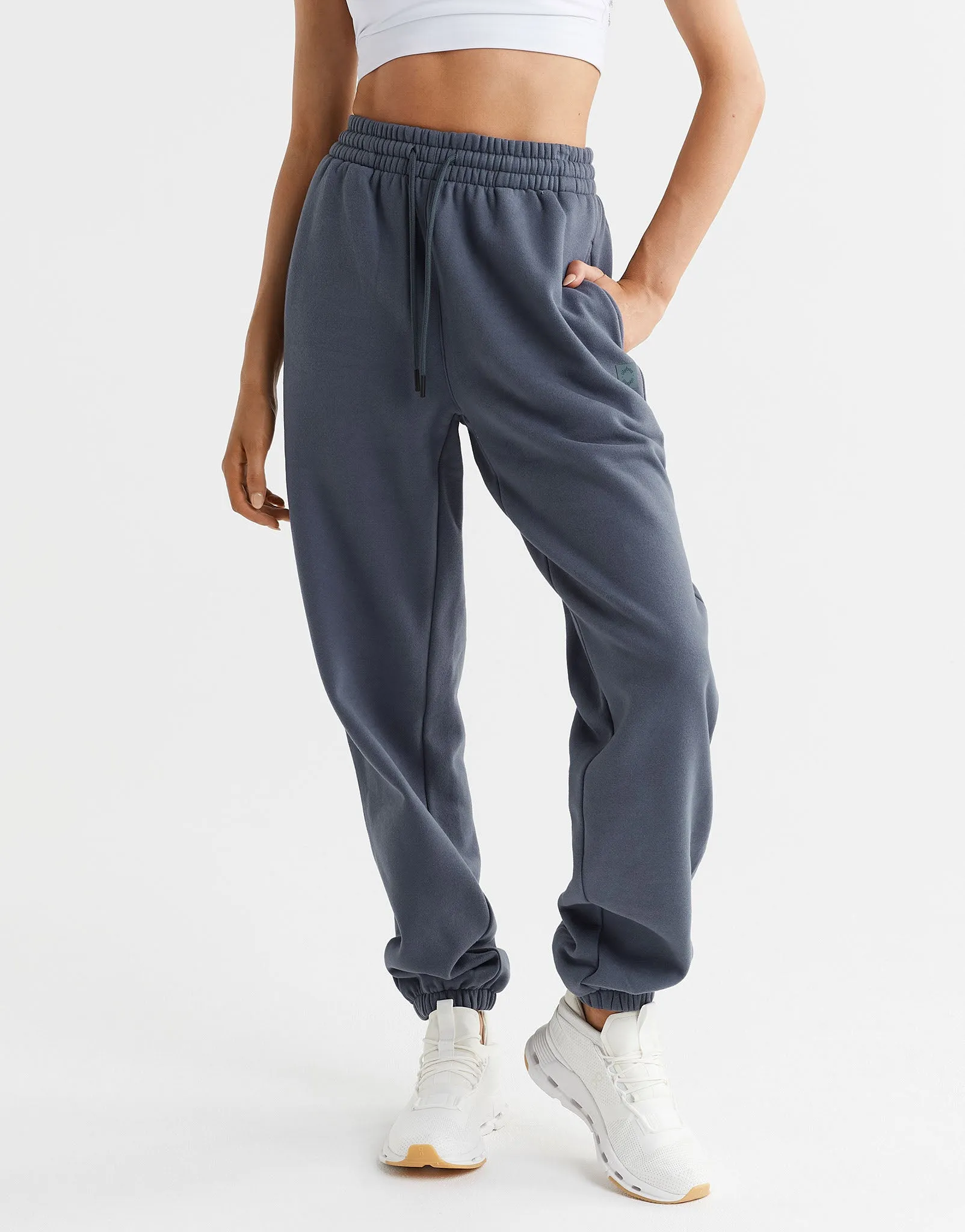 Lucy Track Pants in Indigo