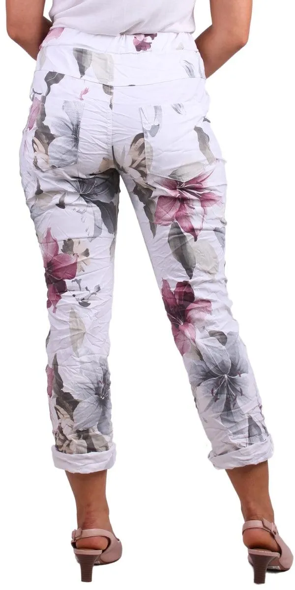 Orchidea Tie-Waist Pants