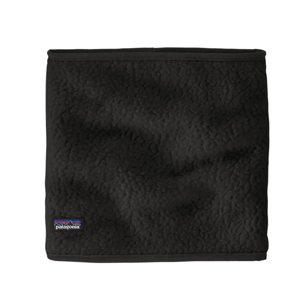 Patagonia Retro Pile Gaiter Neckwarmer - Black