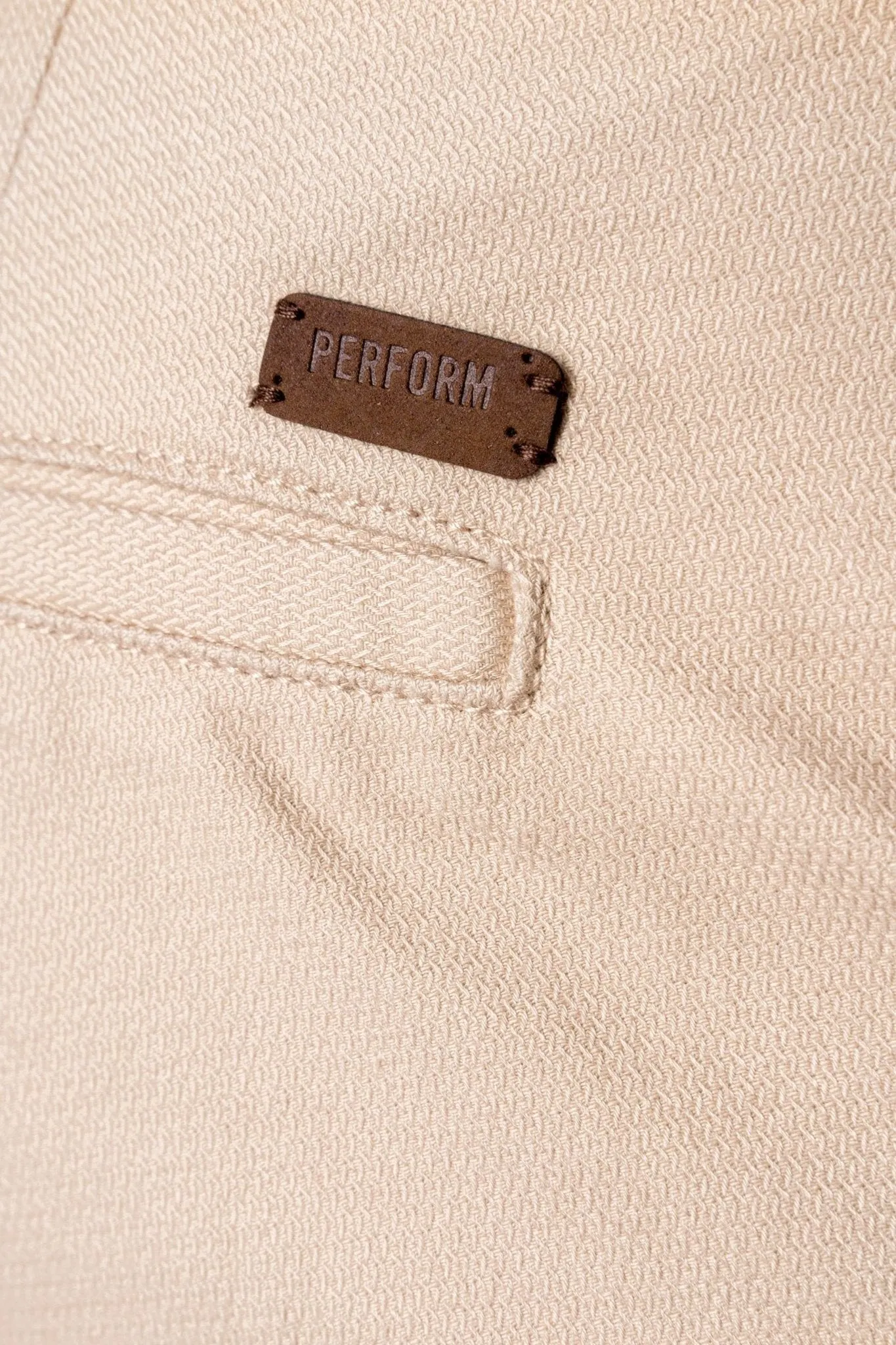 Performance Structure Trousers - Beige