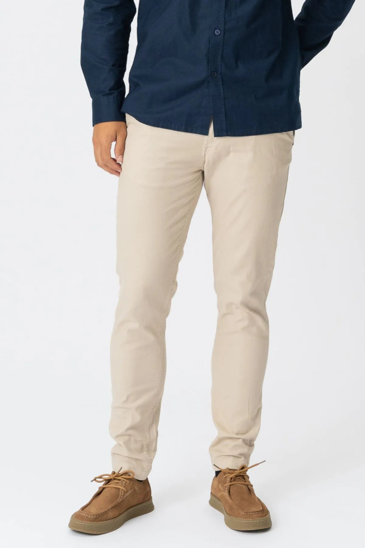 Performance Structure Trousers - Beige