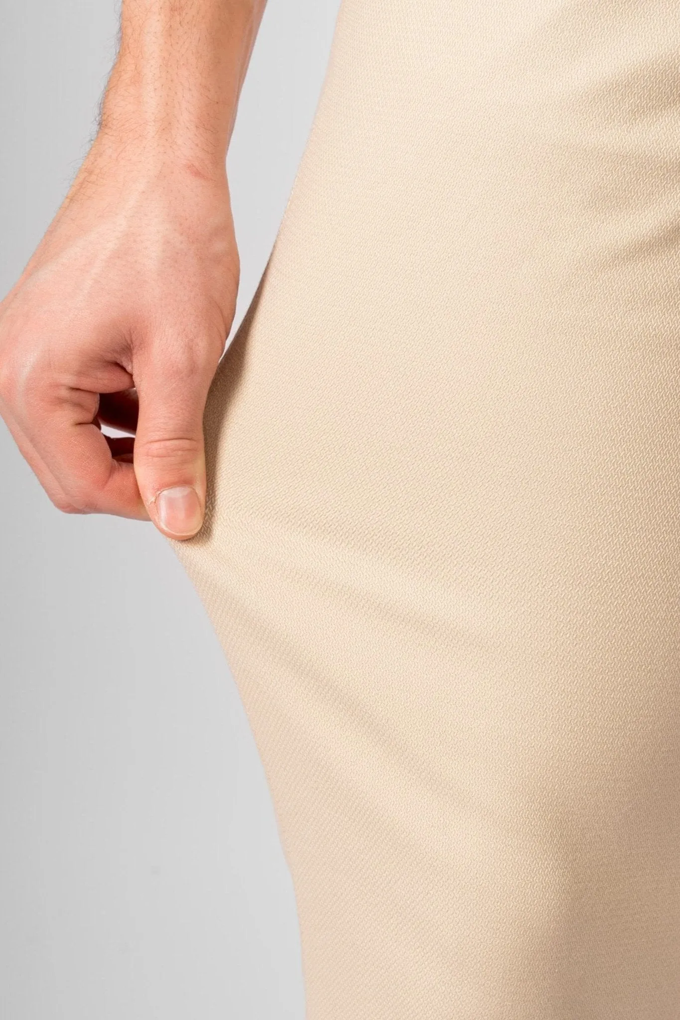 Performance Structure Trousers - Beige