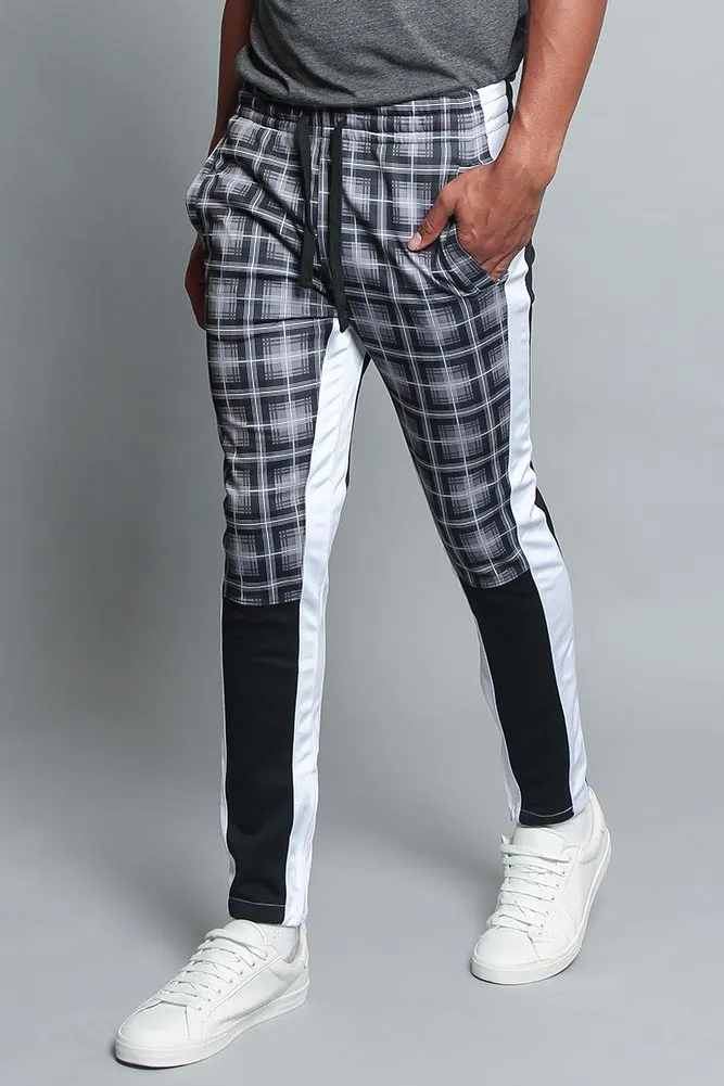 Plaid Track Pants