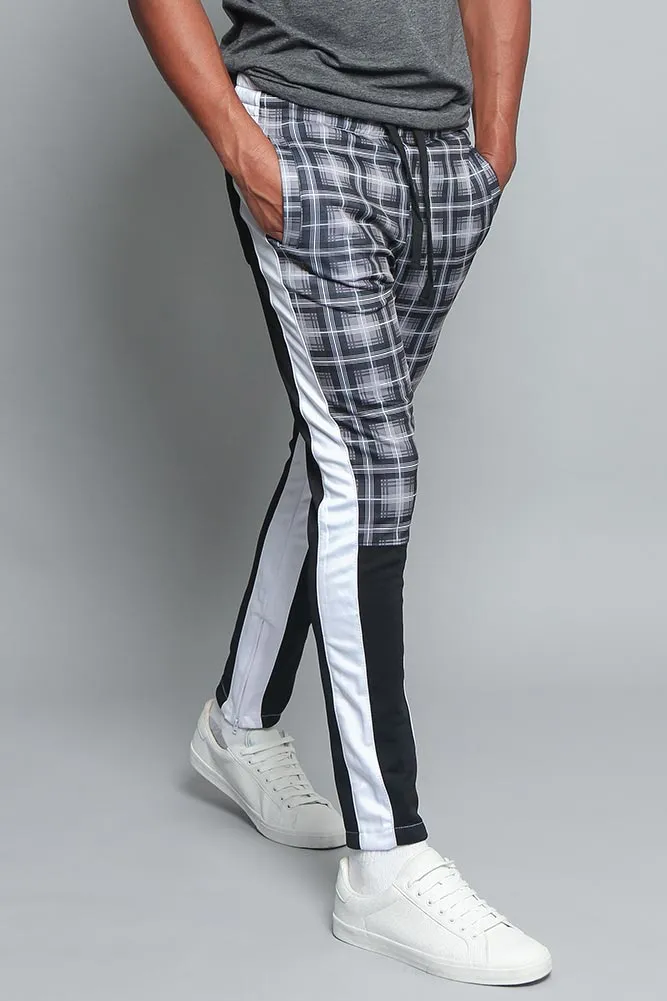 Plaid Track Pants