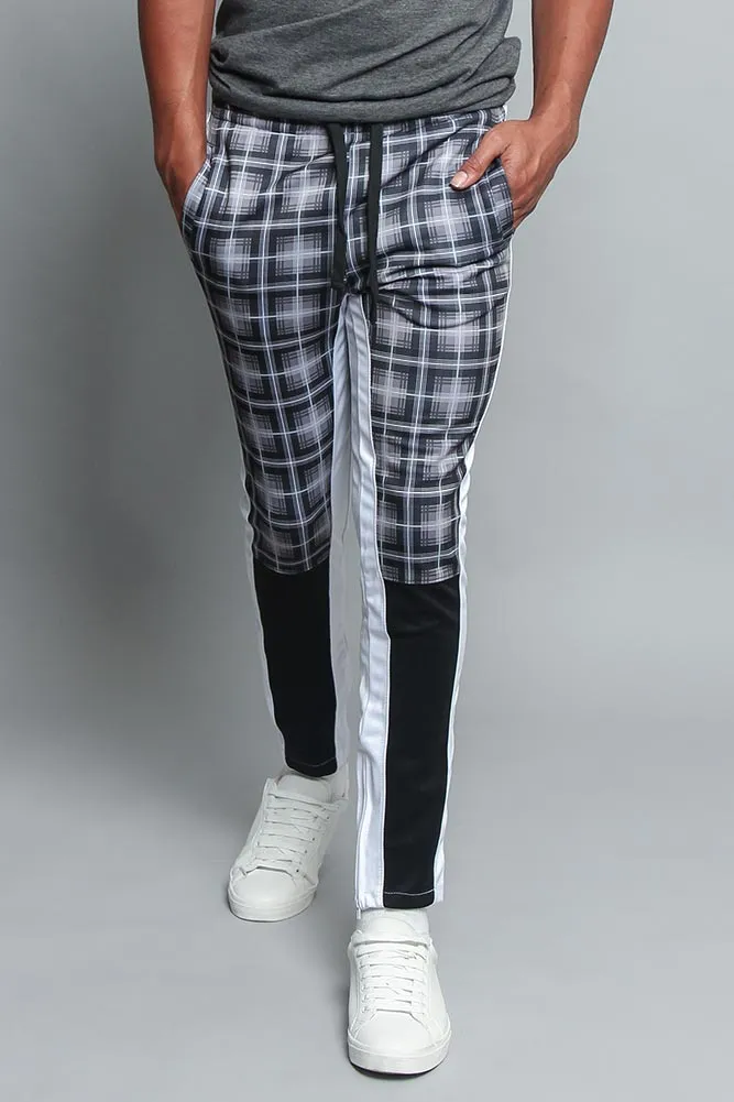 Plaid Track Pants