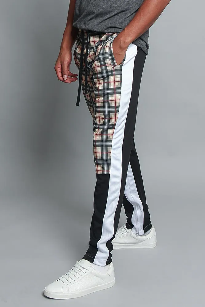 Plaid Track Pants