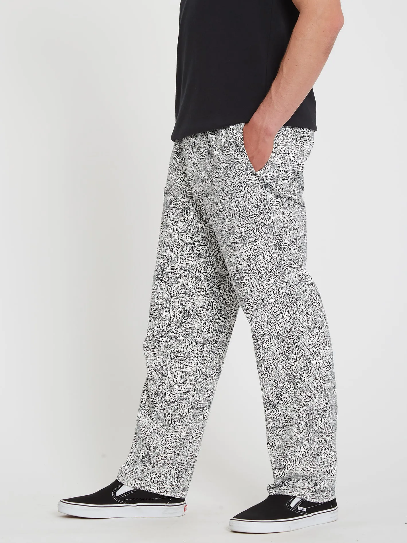 Psychstone Elastic Waist Pant - Cloud