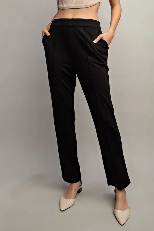 Relaxed Dress Pants - Black