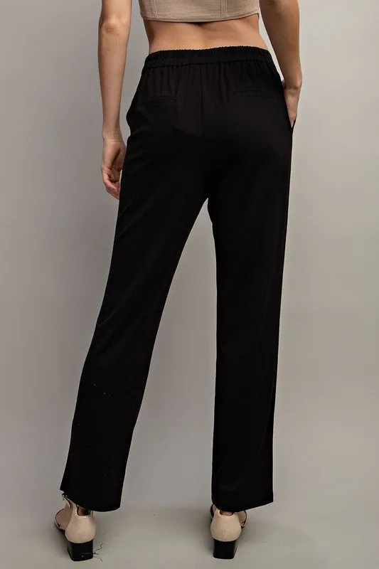 Relaxed Dress Pants - Black