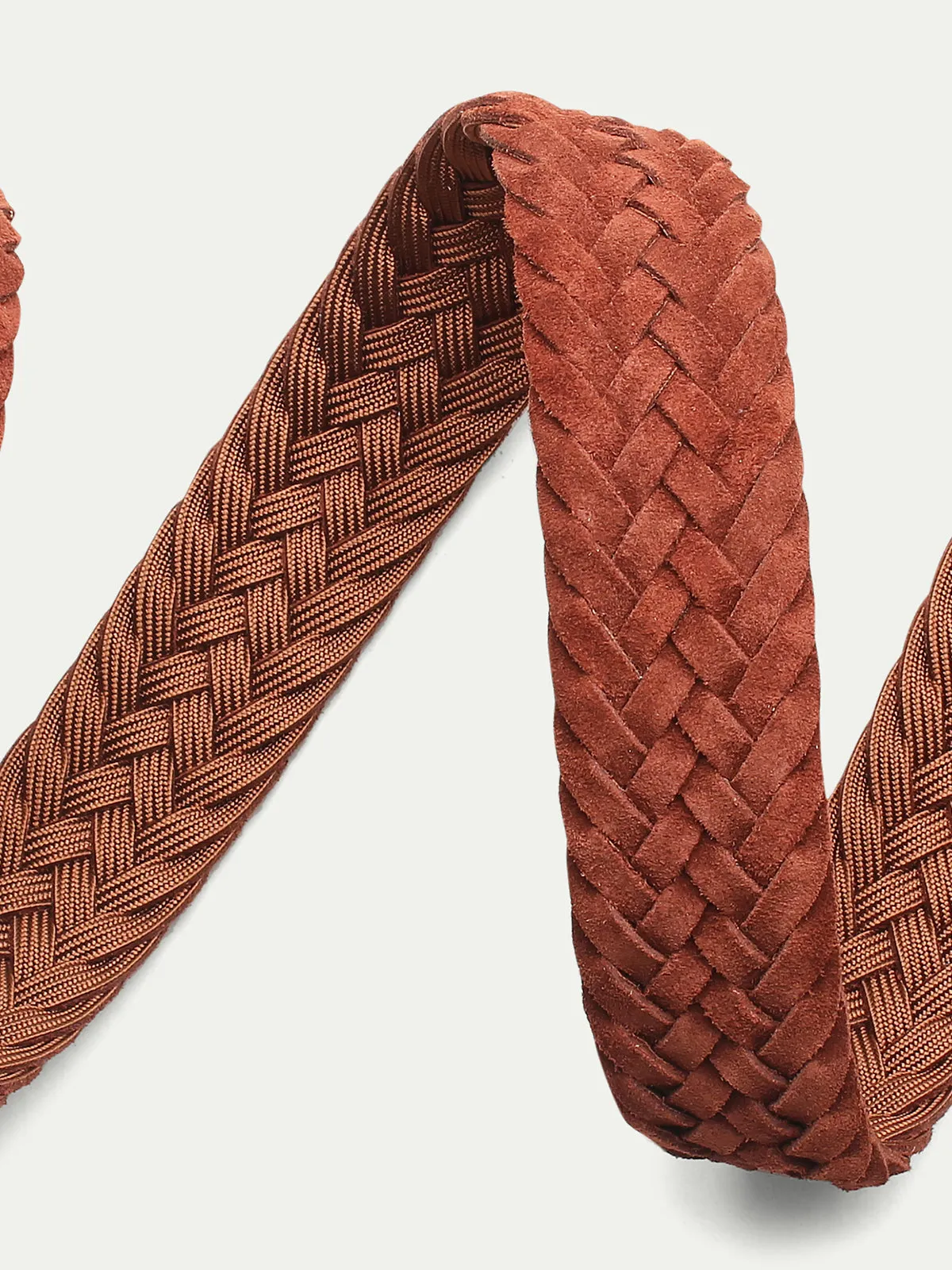 Sienna Woven Suede Belt