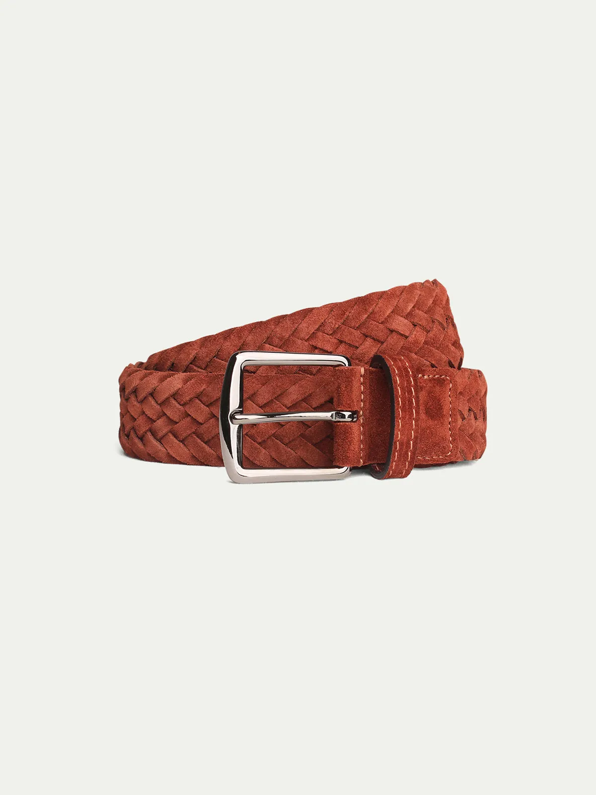 Sienna Woven Suede Belt