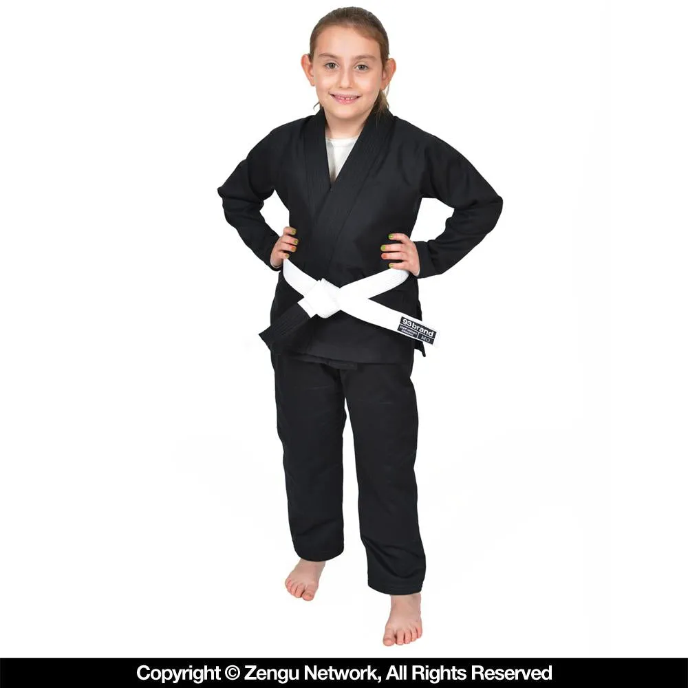 Standard Issue Kids Jiu Jitsu Gi - Black