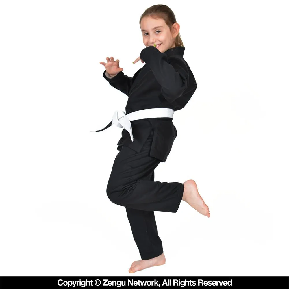 Standard Issue Kids Jiu Jitsu Gi - Black