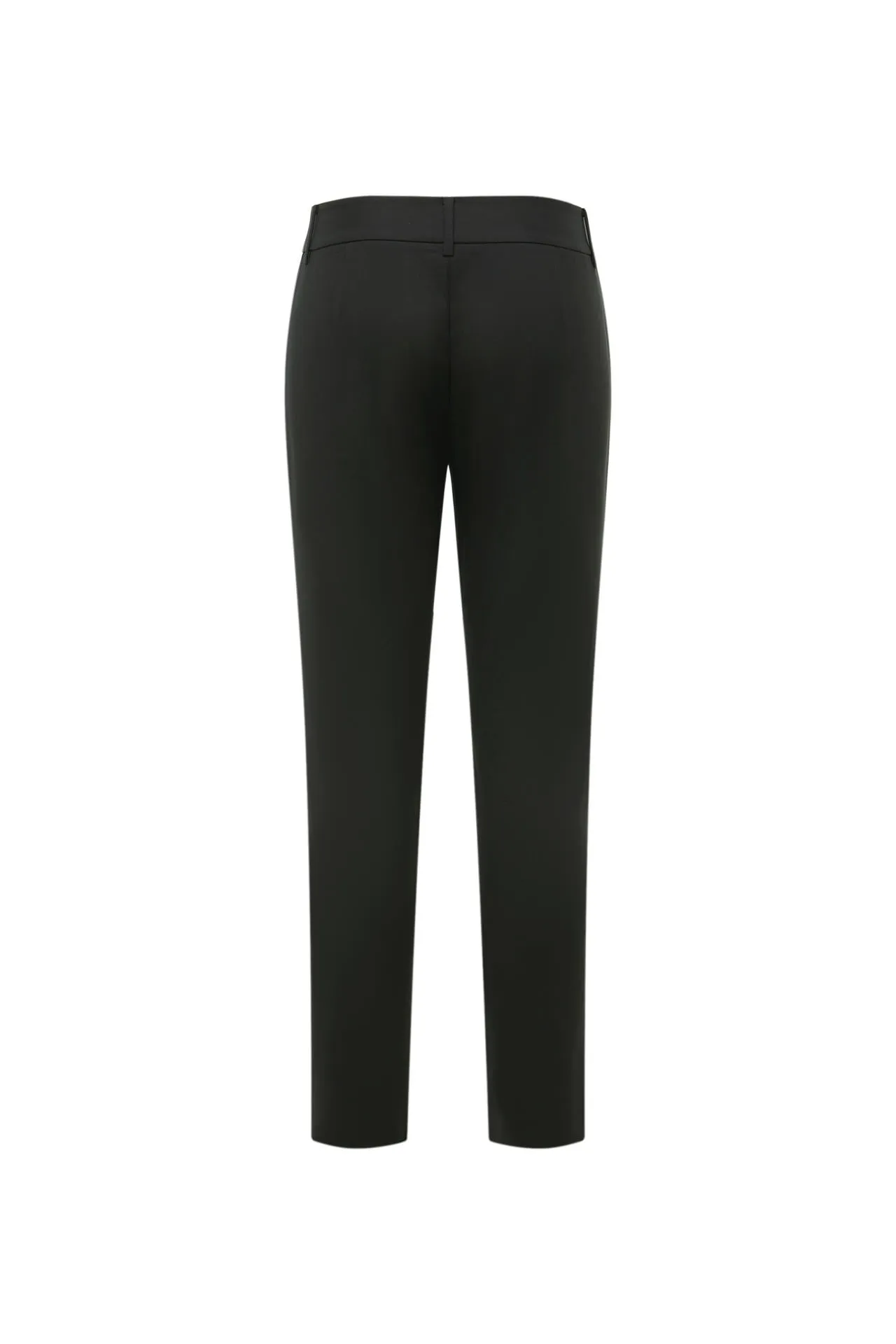 Stretchable Double Weave Ankle Skinny Pants