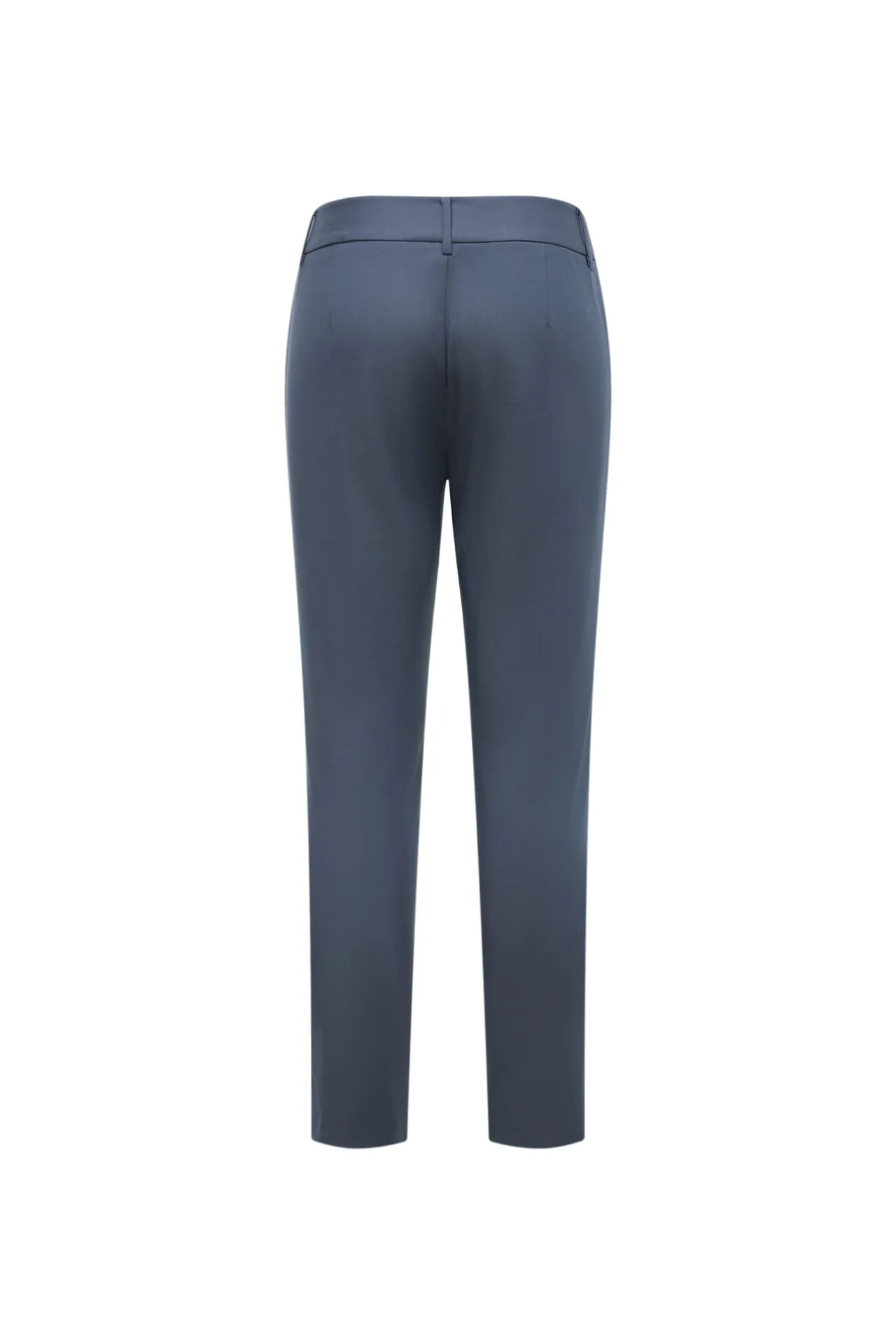 Stretchable Double Weave Ankle Skinny Pants