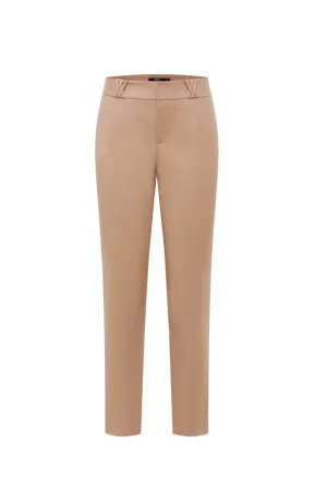 Stretchable Double Weave Ankle Skinny Pants