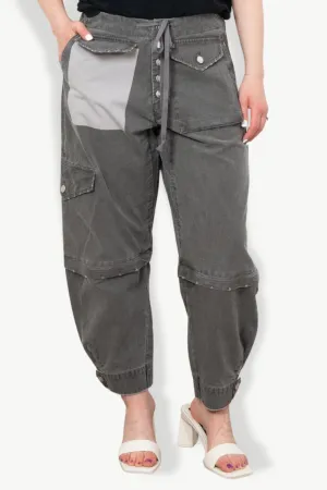 Trucker Jean in Grey