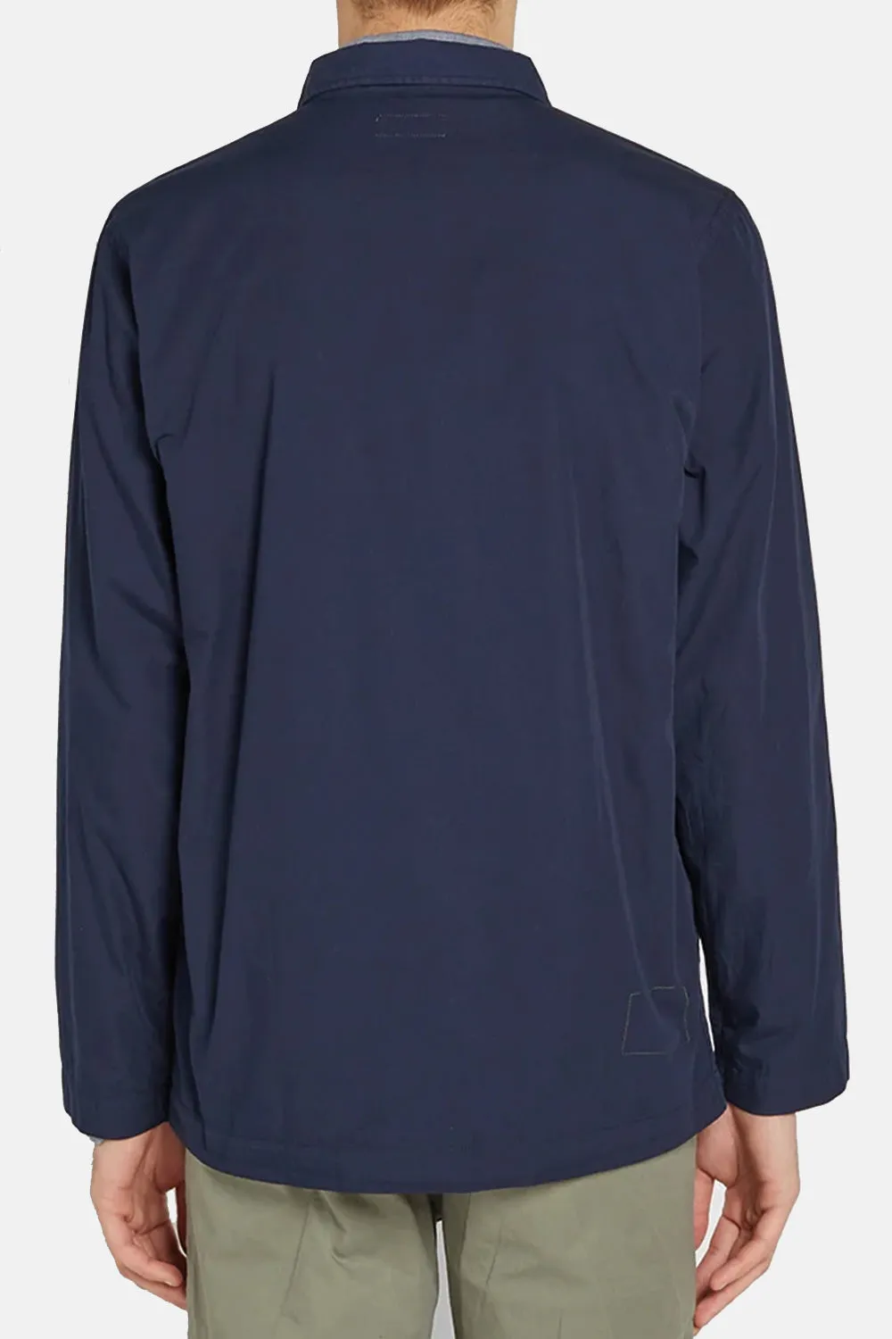 Universal Works Poplin Bakers Overshirt (Navy)