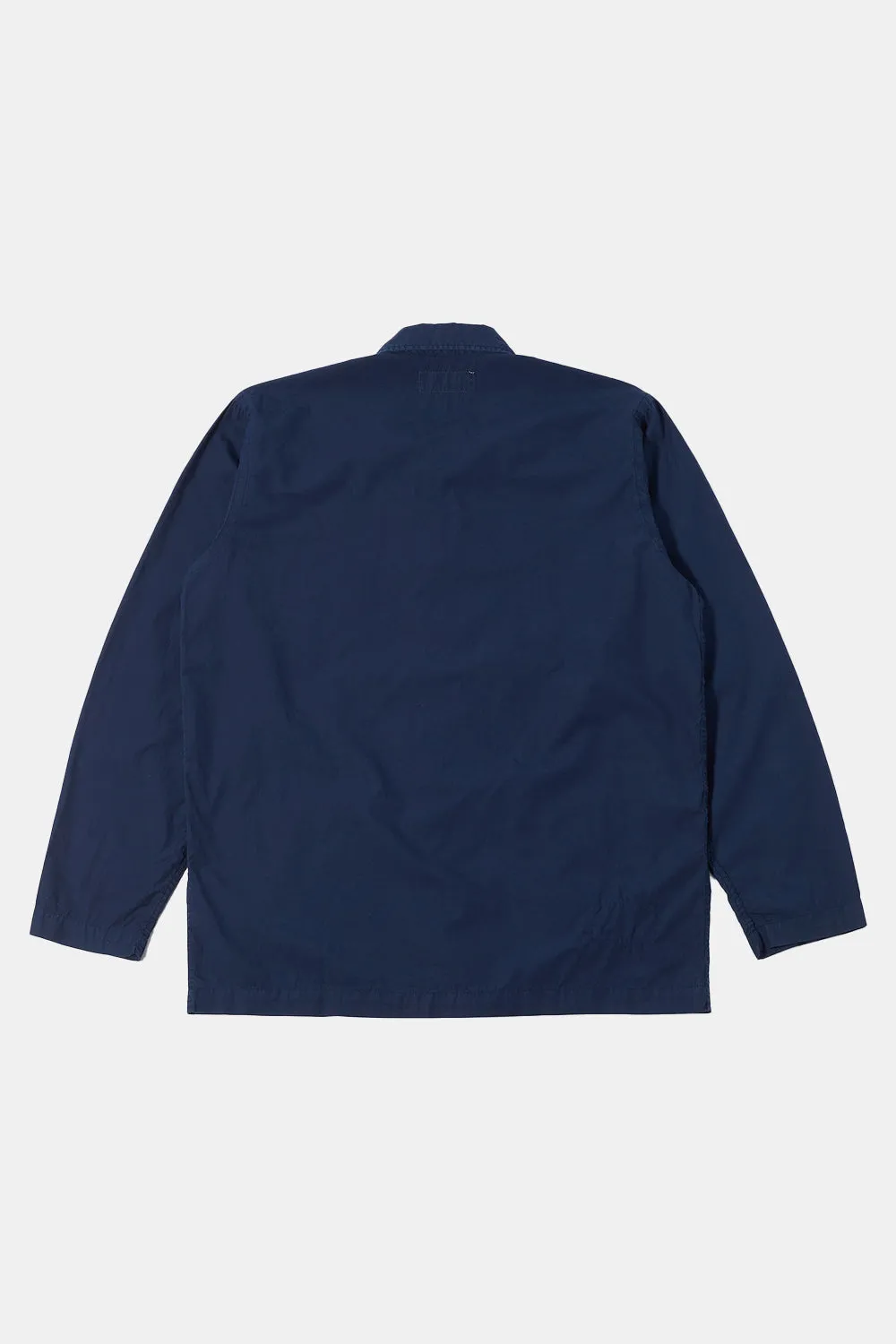 Universal Works Poplin Bakers Overshirt (Navy)