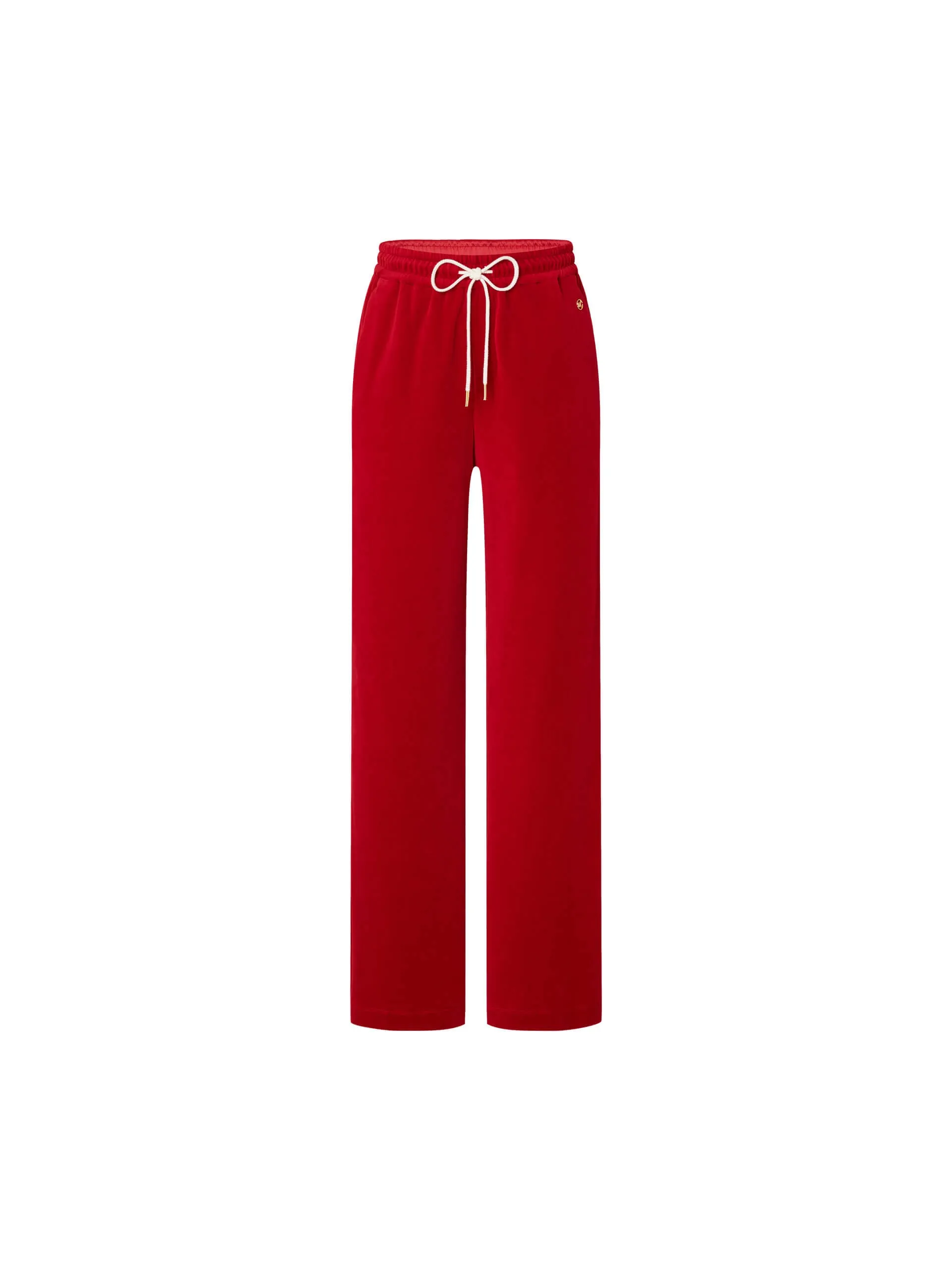 Velvet Texture Elasticated Pants