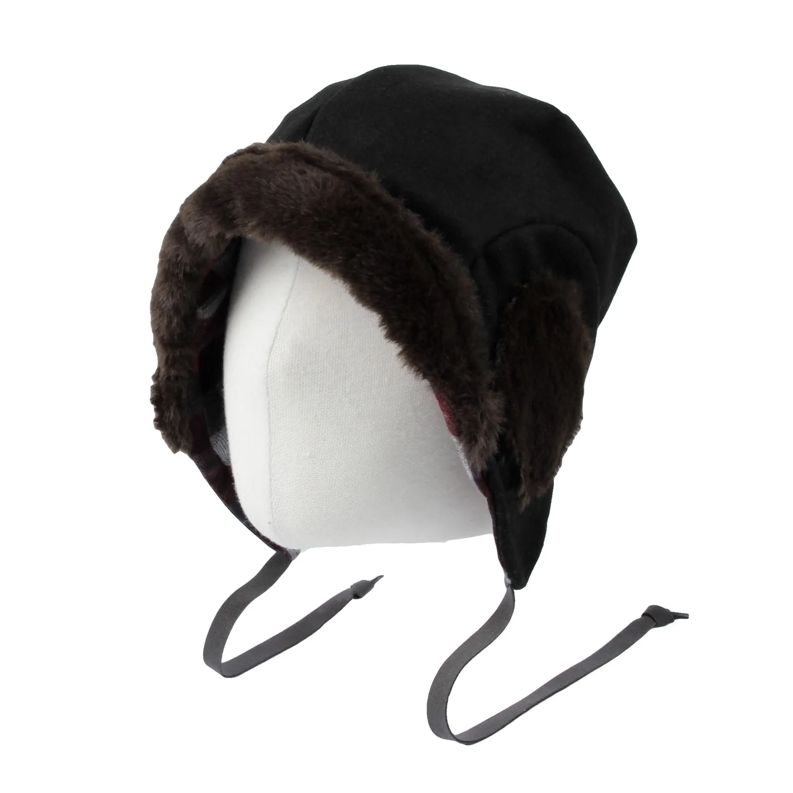 Winter Wool Ear Flap Hat Warm Trapper Cap Snow Ski SLT1251