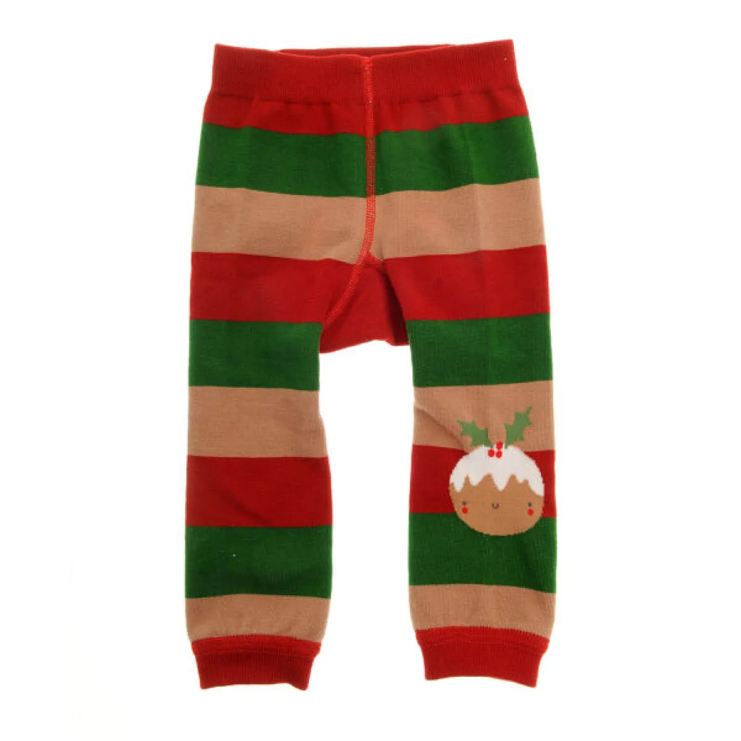 Ziggle Baby 0-6 Months Christmas Pudding Leggings & Socks Set